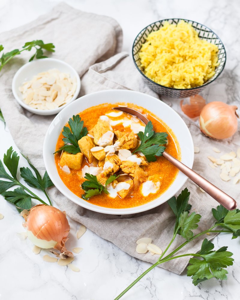 Knorr Kochbox Curry Mahlzeit