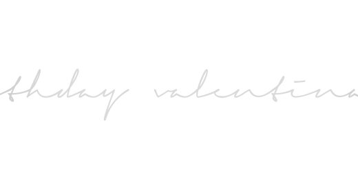 Geburtstag Blog Giveaway valentinaballerina 1 Jahr